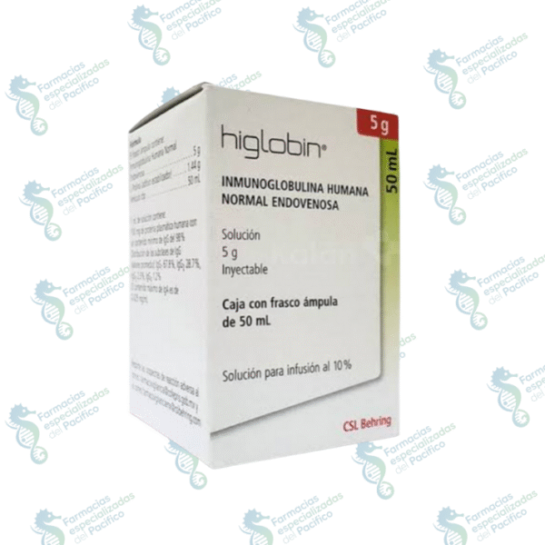 Higlobin 50ml (Inmunoglobulina Humana Normal Endovenosa)
