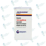 agrastat 12.5mg/50ml (tirofiban) solución inyectable