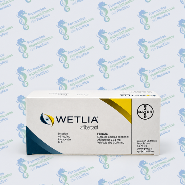 Wetlia 40mg (Aflibercept) inyección intraocular