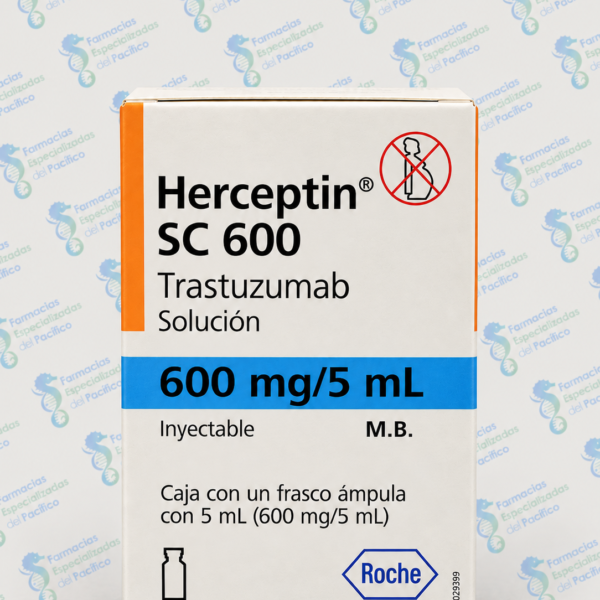 Herceptin sc  600mg (Trastuzumab) solución inyectable