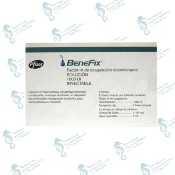 Benefix 1000 ( factor IX de coagulación recombinante)