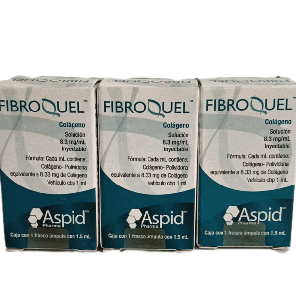 Fibroquel 1.5ml (colágeno) 3 pzs