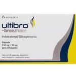 Ultibro breezhaler 30 cápsulas para inhalación