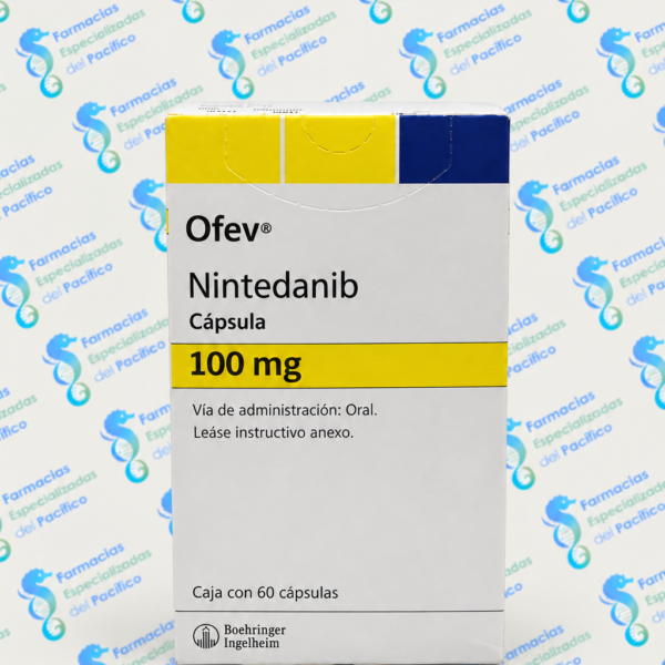 Ofev 100 mg (Nintedanib) 60 capsulas