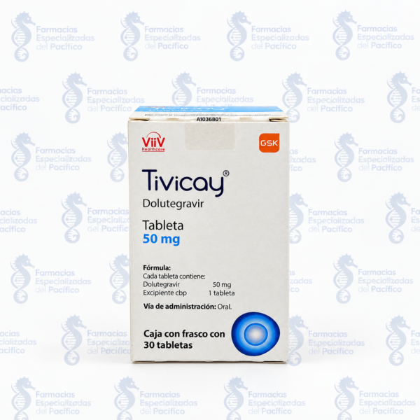 Tivicay 50mg (Dolutegravir) 30 tabletas