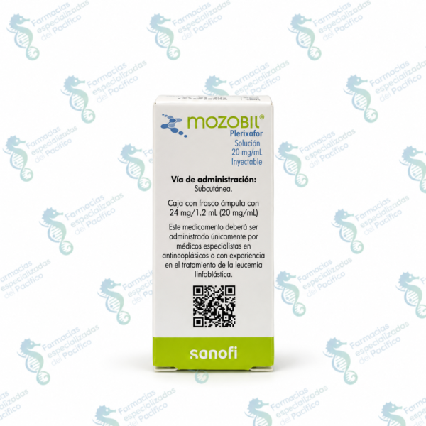 Mozobil 24mg/1 2ml (Plerixafor) solución inyectable