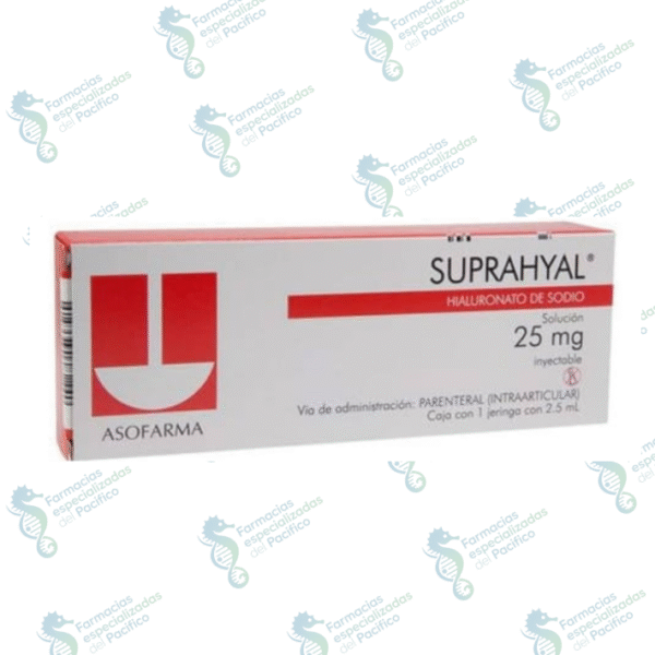 Suprahyal 25mg/2.5ml (hialurónato)