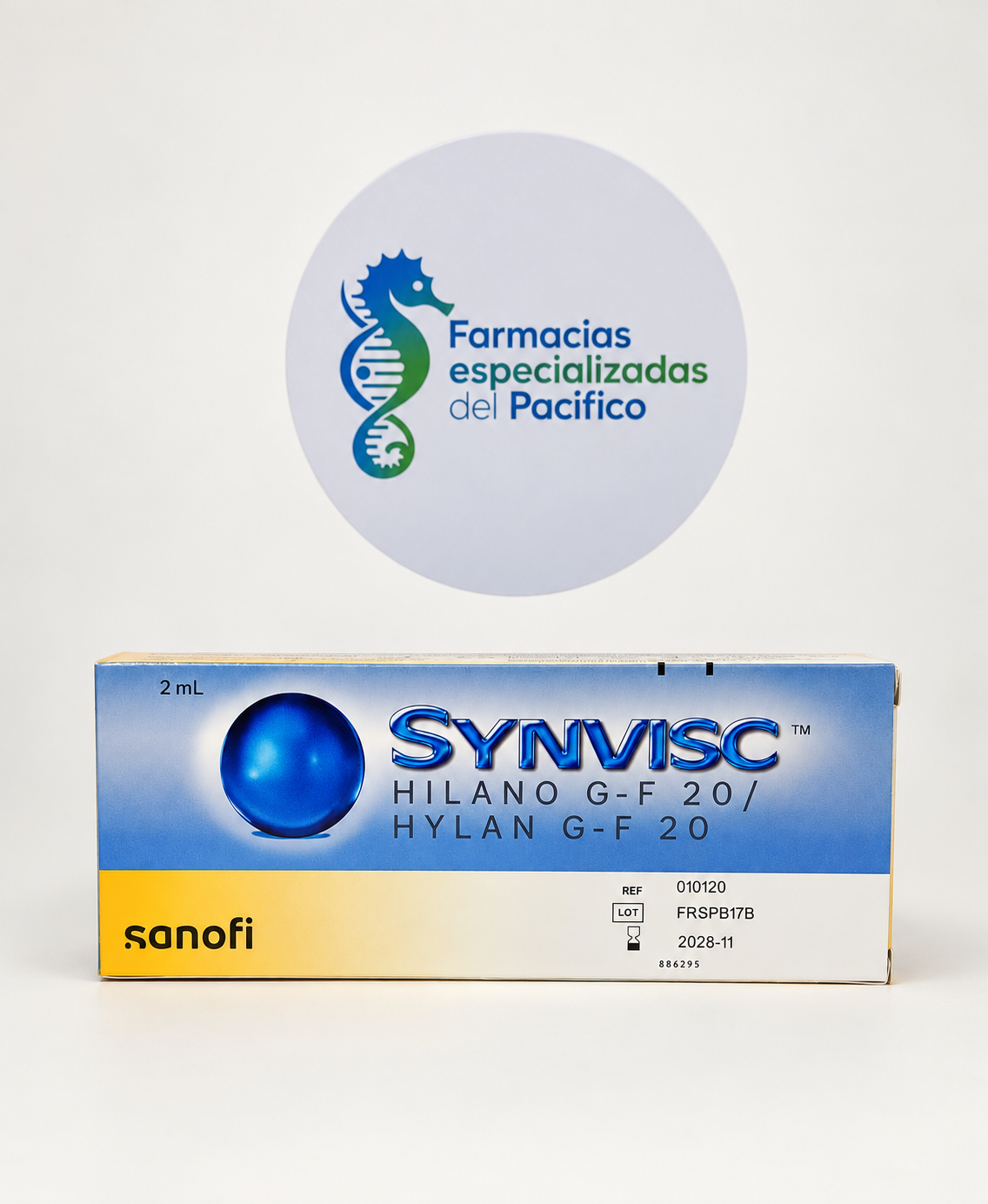 Synvisc 2ml (hilano Gf 20) jeringa prellenada Imagen 3