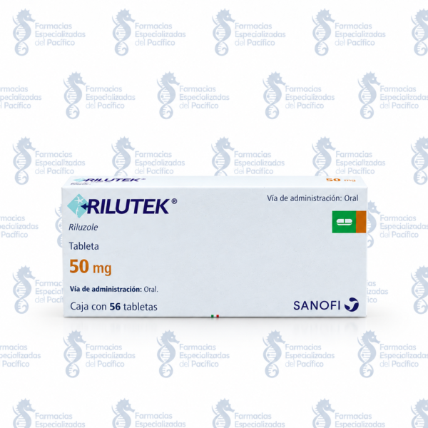 Rilutek 50mg (riluzole) 56 tabletas (bajo pedido)