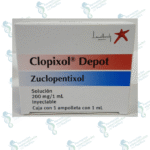 Clopixol depot 200mg/1ml (zuclopentixol) 1 ampolleta