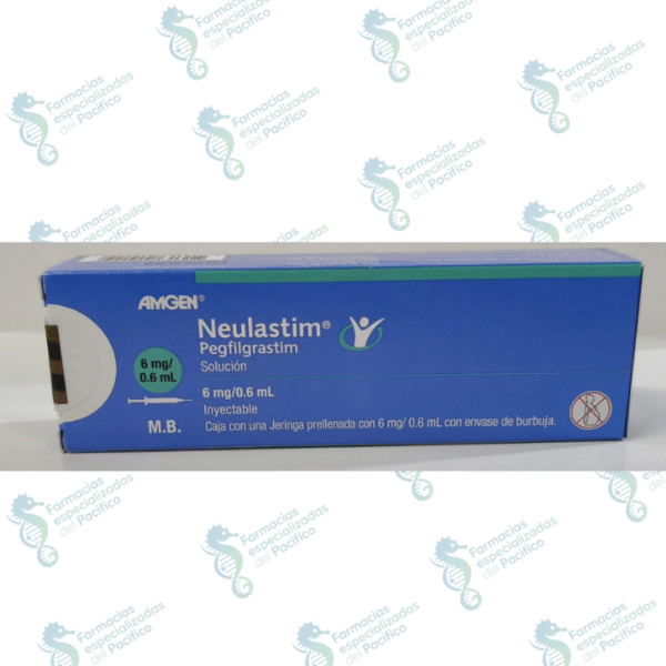 Neulastim 6mg/0.6ml (pegfilgrastim) 1 jeringa prellenada