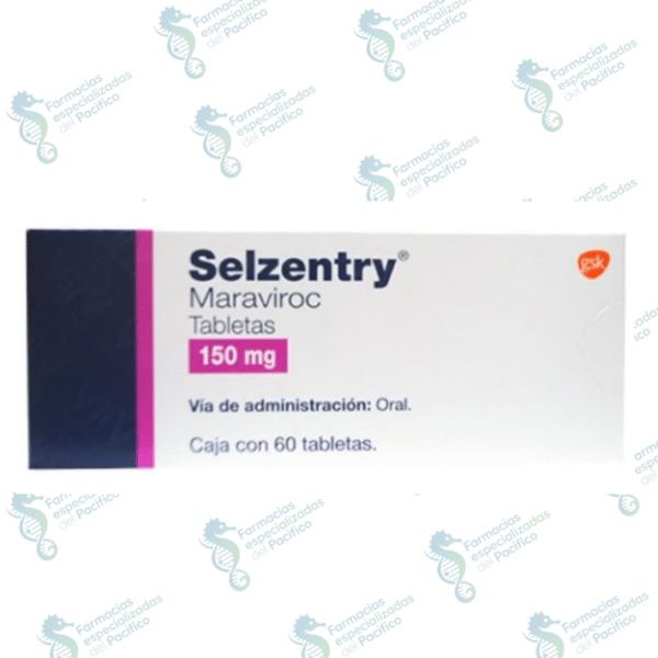 Selzentry 150mg (maraviroc) 60 tabletas