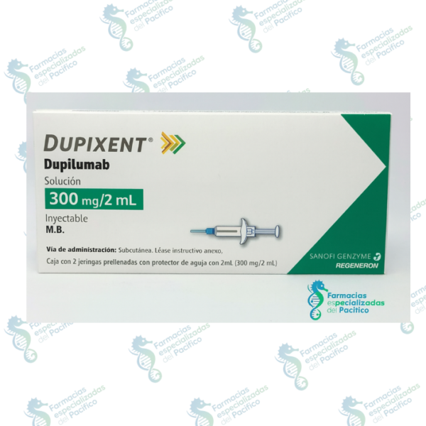 Dupixent 300mg (Dupilumab) 2 jeringas prellenadas