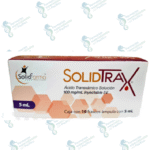 Solidtrax 100mg/ML (ácido tranexamico) 10 frascos/5ml