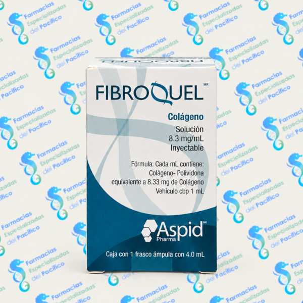 FIBROQUEL 8 3mg/ML (colágeno polividona) 4ml un frasco ampula