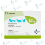 Revlimid 15 mg (lenalidomida) 21 cápsulas