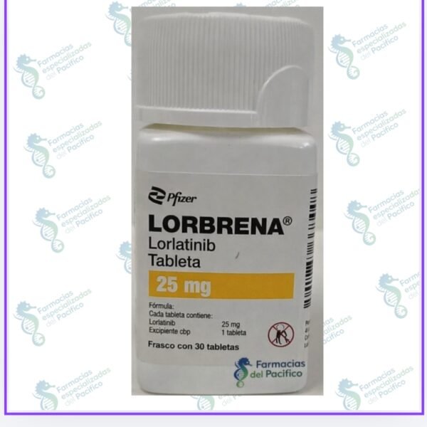 Lorbrena 25 mg (Lorlatinib) 30 tabletas