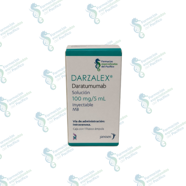 Darzalex 100 mg/5 mL solución inyectable (Daratumumab)
