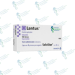 Lantus SoloStar 100 U/mL solución inyectable (Insulina glargina)