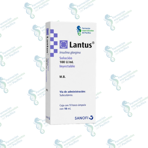 Lantus 100 U/mL solución inyectable (Insulina glargina)