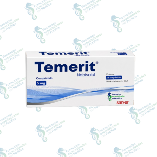 Temerit 5 mg comprimidos (Nebivolol)
