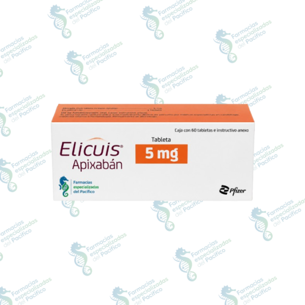 Eliquis Apixabán Tableta 5 mg