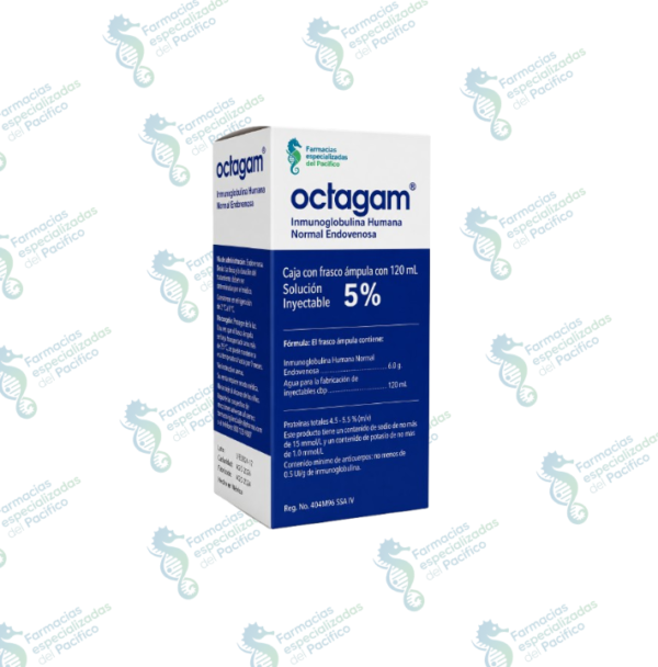 Octagam Inmunoglobulina Humana Normal Endovenosa 5% solución inyectable ...