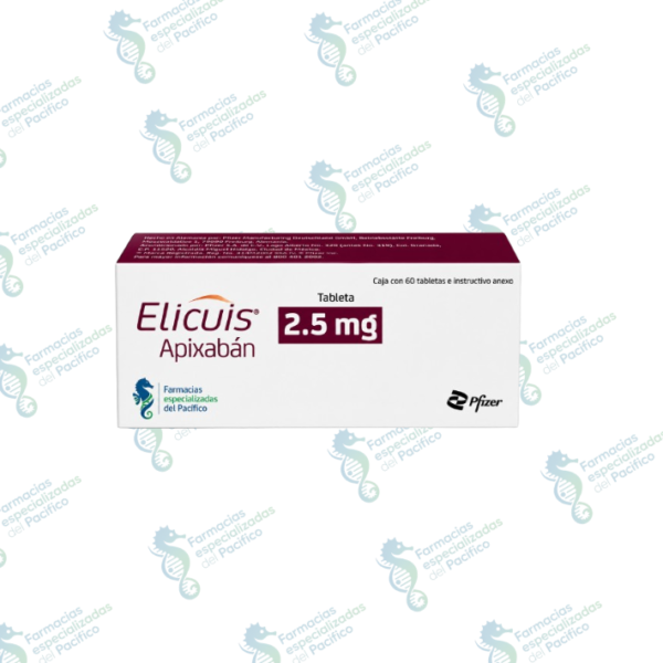Elicuis Apixabán 2 5 mg tabletas