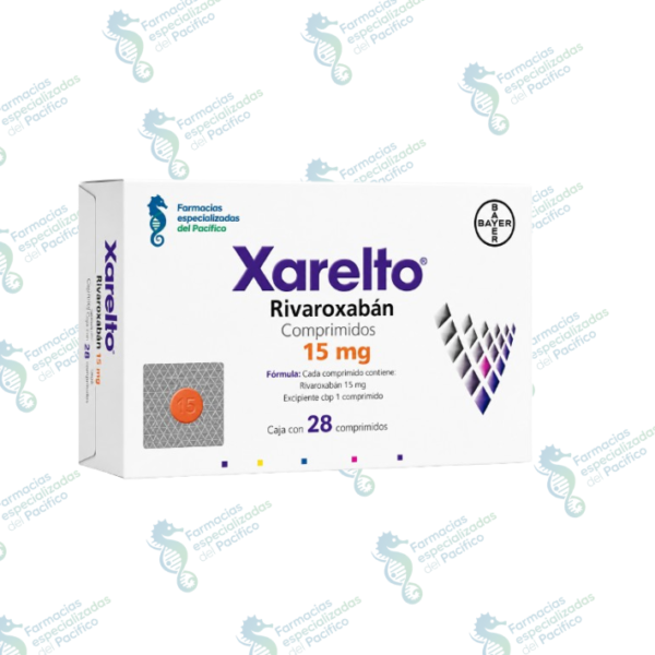 Xarelto Rivaroxabán 15 mg comprimidos