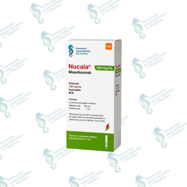 Nucala Mepolizumab 100 mg/mL solución inyectable