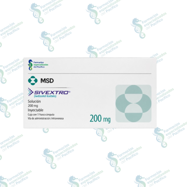 Sivextro 200 mg solución inyectable (Tedizolid fosfato)