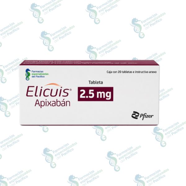 Elicuis 2 5 mg tabletas (Apixabán)