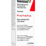 Trimbow Aerosol 87 µg/5 µg/9 µg para inhalación 120 dosis