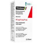Trimbow Aerosol 87 µg/5 µg/9 µg para inhalación 120 dosis