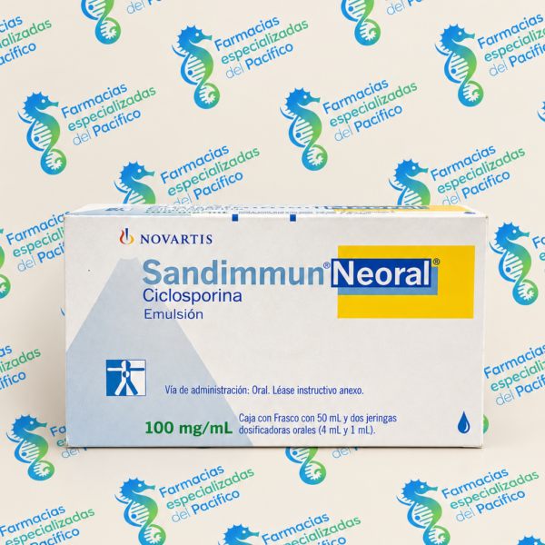 Sandimmun Neoral 100 mg/mL (ciclosporina) emulsión oral