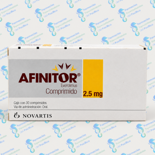 Afinitor 2 5 mg(Everolimus) 30 Comprimidos