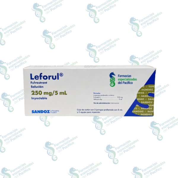 Leforul 250 mg/5 mL (Fulvestrant) 2 jeringas prellenadas