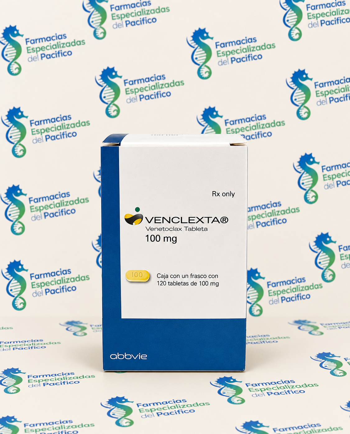 Venclexta 100mg (venetoclax) 120 tabletas